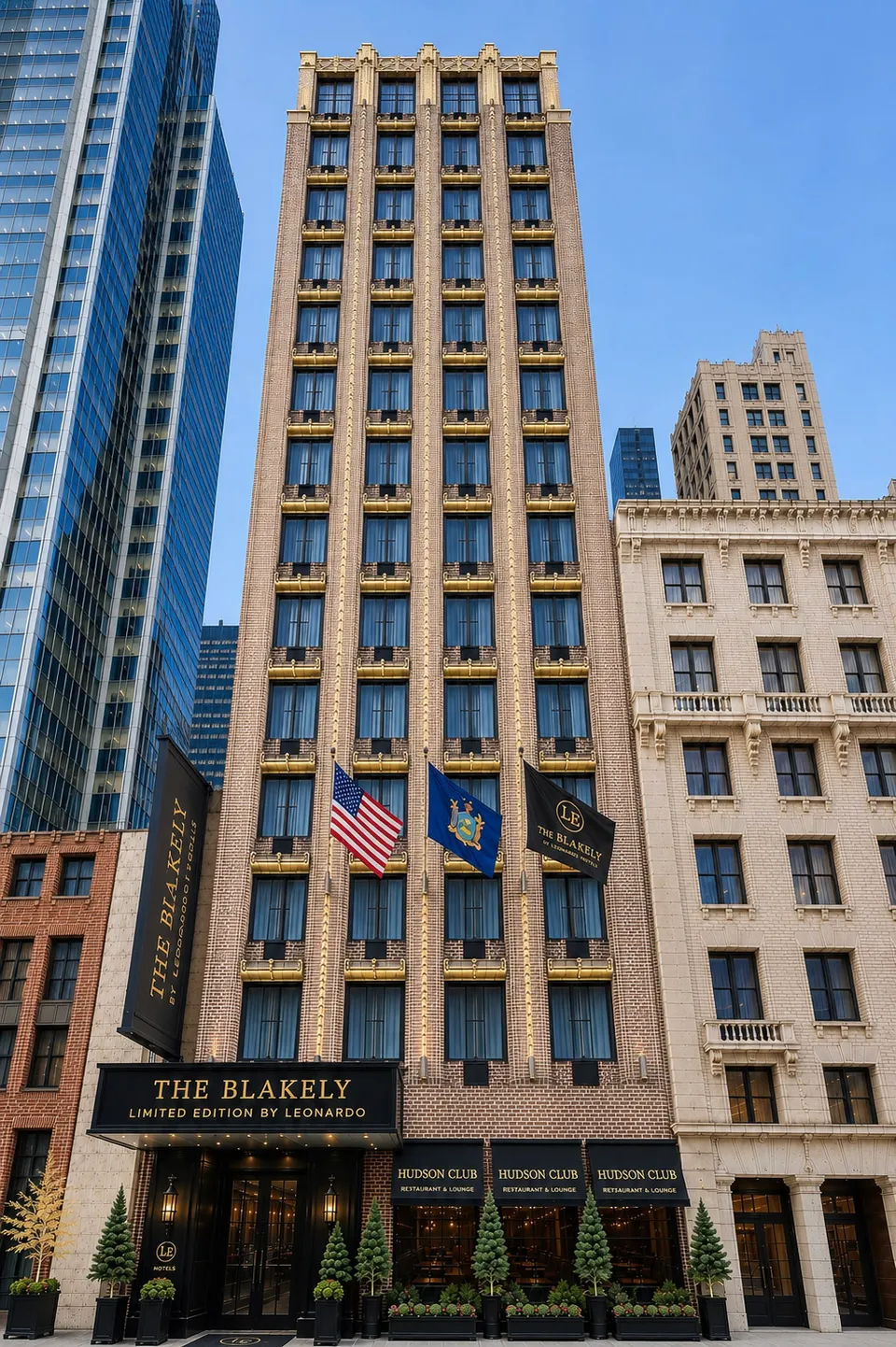 Render fachada Leonardo Hotels Nueva York